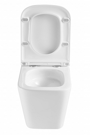 Подвесной унитаз безободковый Terminus Ватикан Monolit 490х340 белый Юрга - фото 7